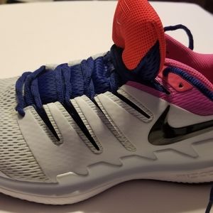 Size 10.5 - Nike Air Zoom Vapor X Half Blue Laser Fuchsia